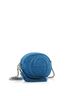 Gucci 100% Leather Blue Soho Chain Bag Nubuck Mini One size - photo 3