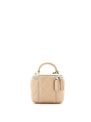 Chanel Classic Top Handle Vanity Case with Chain Quilted Lambskin Mini (view 2)