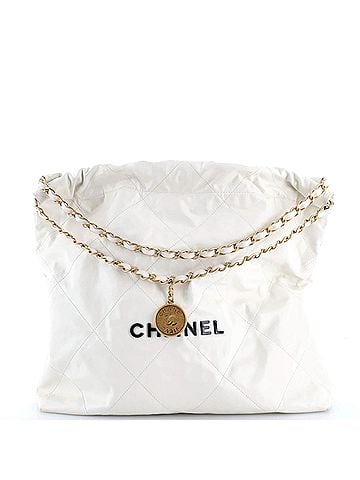 Chanel 22 Chain Hobo Quilted Calfskin Medium (view 1)