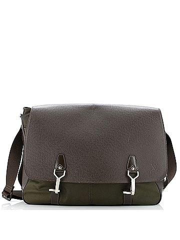 Louis Vuitton Dersou Bag Taiga Leather and Canvas (view 1)