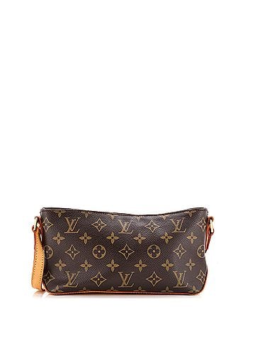 Louis Vuitton Trotteur Handbag Monogram Canvas (view 1)