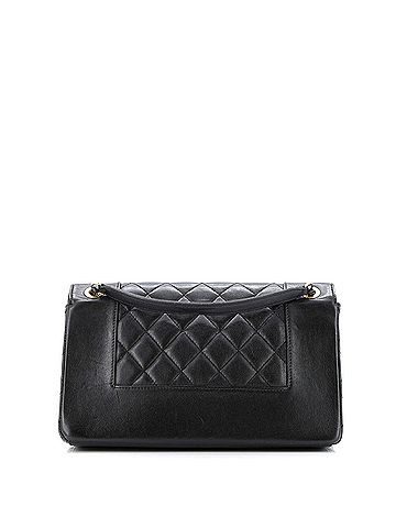 Chanel Mademoiselle Vintage Flap Bag Quilted Sheepskin Medium (view 2)