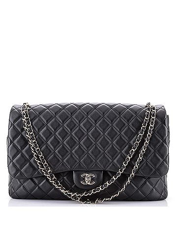 Chanel XXL Travel Flap Bag Quilted Calfskin Small (view 1)