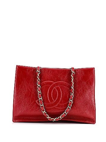 Chanel Timeless CC Chain Shopping Tote Shiny Aged Calfskin Large (view 1)