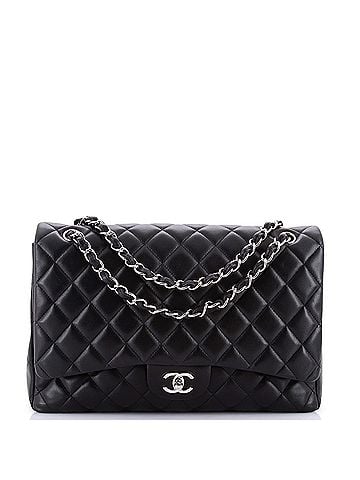 Chanel Classic Single Flap Bag Quilted Lambskin Maxi (view 1)