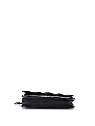 Chanel Timeless Wallet on Chain Caviar (view 2)