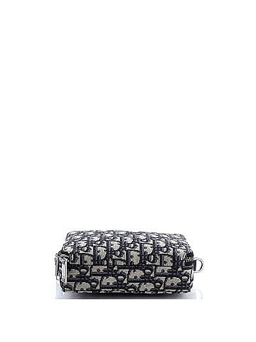 Christian Dior Double Zip Crossbody Pouch Oblique Canvas (view 2)