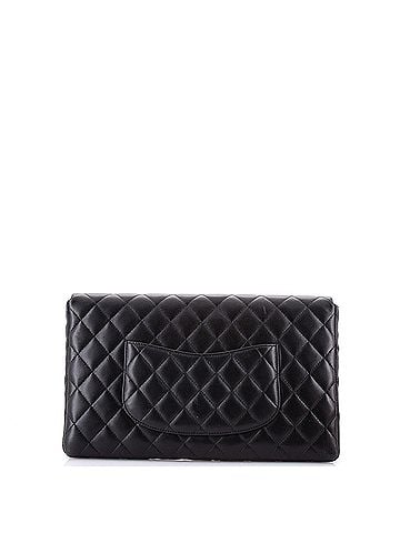 Chanel Classic Flap Clutch Quilted Lambskin (view 2)