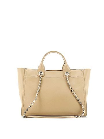 Chanel Deauville Tote Studded Caviar Small (view 2)