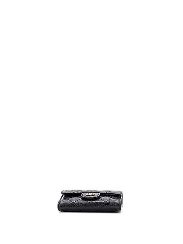 Chanel Classic Flap Card Case Quilted Caviar (view 2)