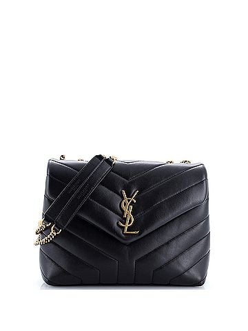 Saint Laurent Loulou Shoulder Bag Matelasse Chevron Leather Small (view 1)