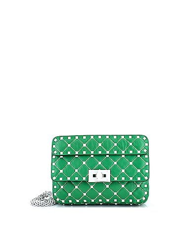 Valentino Garavani Free Rockstud Spike Flap Bag Quilted Leather Small (view 1)