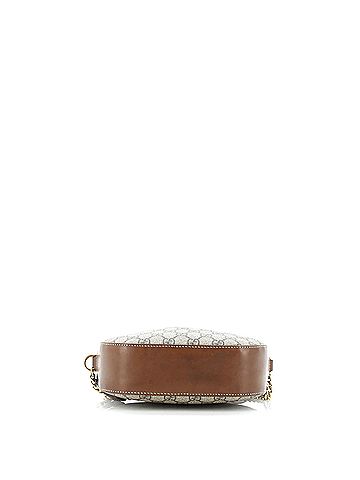 Gucci Chain Crossbody Bag GG Coated Canvas and Leather Mini (view 2)