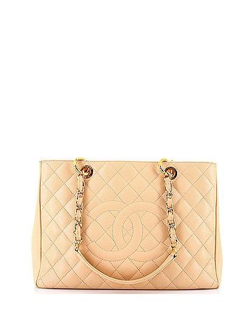 Chanel Grand Shopping Tote Quilted Caviar (view 1)