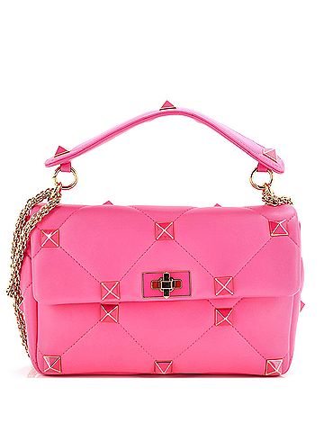 Valentino Garavani Roman Stud Flap Bag Quilted Leather Large (view 1)