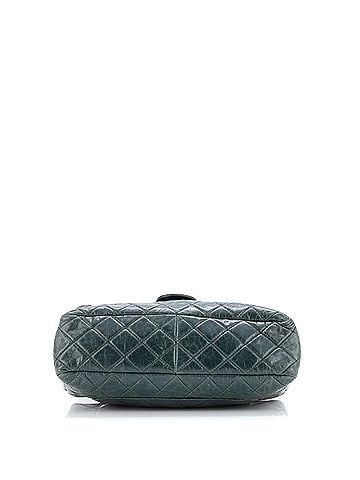 Chanel Castle Rock Flap Bag Quilted Glazed Calfskin Medium (view 2)