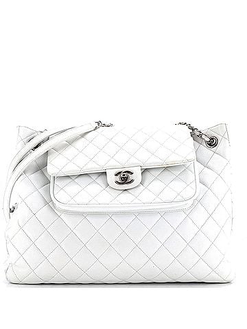 Chanel Classic Flap Shopping Tote Quilted Caviar Large (view 1)