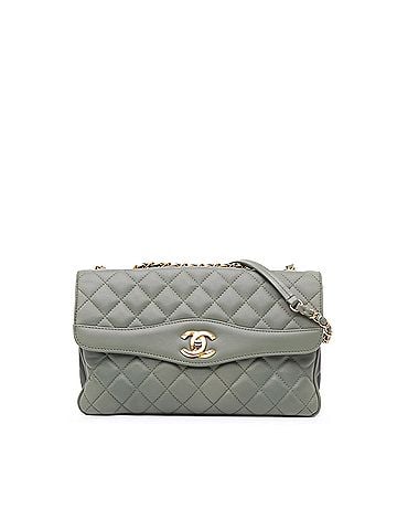 Chanel Large Quilted Lambskin Daily Companion Flap (view 1)