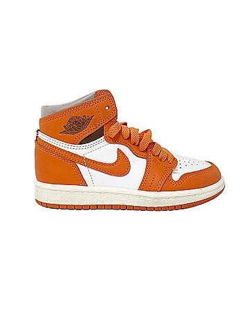 Nike Sneaker Kids Air Jordan Retro 1 High OG Starfish CU0449-101 Multicolor Basketball Size 11 (view 1)
