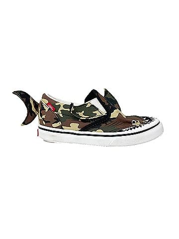 Vans Sneaker Kids Vans Slip-On V Toddler Camo Shark 721356 Multicolor Casual Size 10 (view 1)