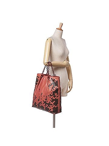 Bottega Veneta Vitello Mosaico Laque Tote (view 2)