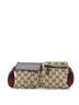 Gucci Brown Vintage Double Belt Bag GG Canvas with Leather One size - photo 1
