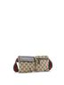 Gucci Brown Vintage Double Belt Bag GG Canvas with Leather One size - photo 3