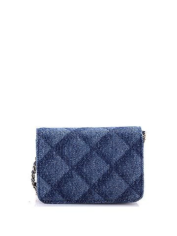 Chanel Classic Flap Belt Bag 3D Quilt Printed Denim Mini (view 2)