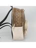 Coach 100% Canvas Solid Tan Signature Beige Canvas Backpack Bag One size - photo 4
