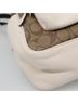 Coach 100% Canvas Solid Tan Signature Beige Canvas Backpack Bag One size - photo 7