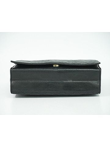 Chanel Black Leather Shoulder Bag (view 2)