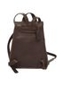 Coach 100% Leather Solid Brown Brown Leather Backpack Bag One size - photo 3