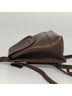 Coach 100% Leather Solid Brown Brown Leather Backpack Bag One size - photo 2