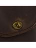 Coach 100% Leather Solid Brown Brown Leather Backpack Bag One size - photo 9