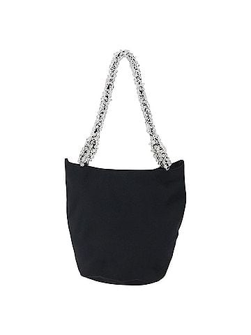 Bottega Veneta Black Nylon Handbag (view 1)