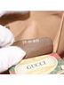 Gucci 100% Canvas Solid Tan Ophidia Beige Canvas Clutch Bag One size - photo 10