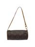 Louis Vuitton 100% Canvas Solid Brown Papillon Brown Canvas Clutch Bag One size - photo 1