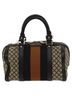 Gucci 100% Canvas Solid Tan Diamante Beige Canvas Handbag One size - photo 1