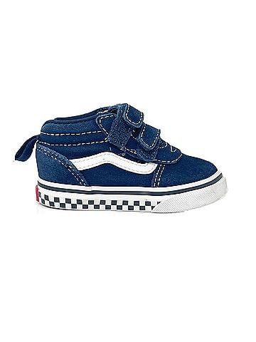 Vans Sneaker Kids Vans Ward Mid Trainers Toddler 721356 Blue Casual Size 5 (view 1)
