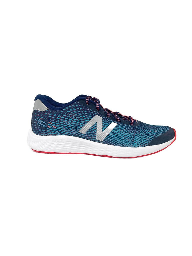 New Balance 100% Synthetic Solid Blue Sneaker Kids New Balance Fresh Foam Arishi KJARNSGY Blue Running Size 3.5 Size 3 1/2 (baby) - photo 1