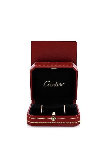 Cartier Etincelle de Cartier Hoops Earrings 18K Yellow Gold and Diamonds Small (view 2)