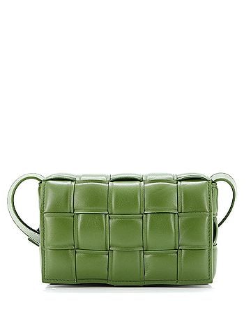 Bottega Veneta Cassette Crossbody Bag Padded Maxi Intrecciato Leather Small (view 1)