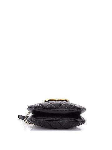 Chanel Giant CC Chain Compartment Messenger Bag Quilted Lambskin Small (view 2)