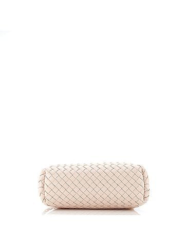 Bottega Veneta Lauren 1980 Clutch with Chain Intrecciato Nappa Teen (view 2)