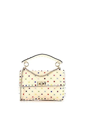 Valentino Garavani Rockstud Spike Flap Bag Quilted Leather Medium (view 1)