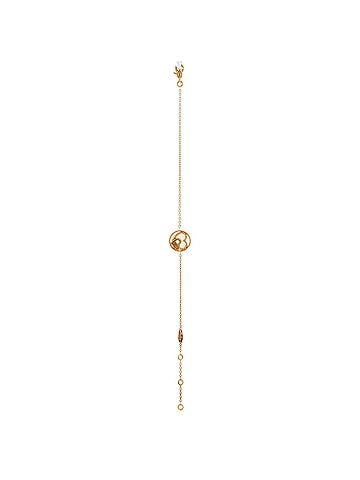 Christian Dior Rose des Vents Heart Motif Bracelet 18K Yellow Gold with Diamond and Mother of Pearl (view 2)