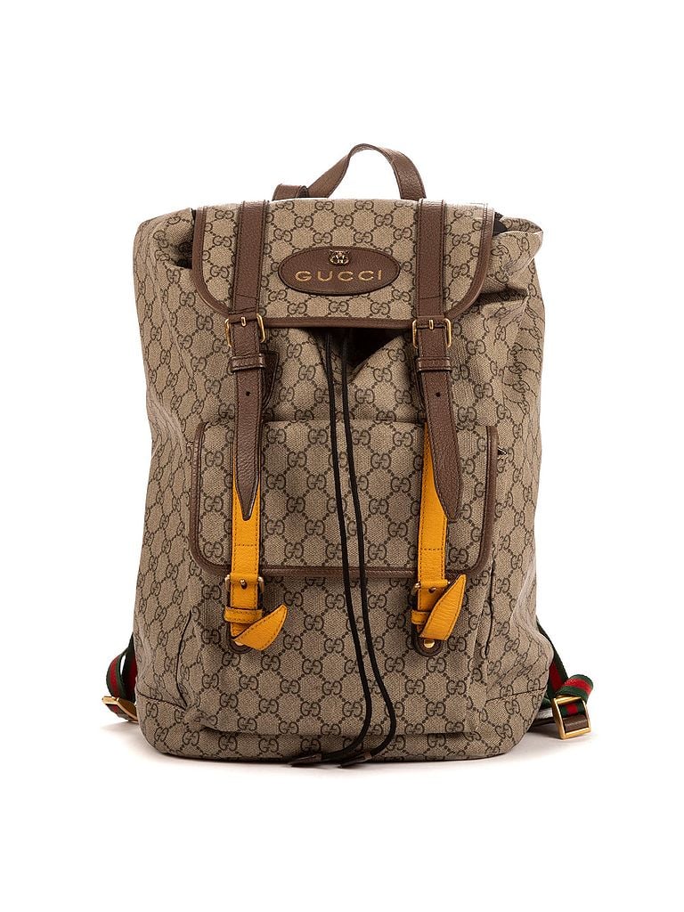 Gucci White Web Backpack  One size - photo 1