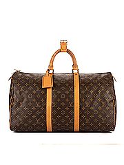 Louis Vuitton Leather Weekender