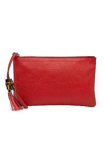 Gucci Calfskin Bamboo Clutch (view 1)
