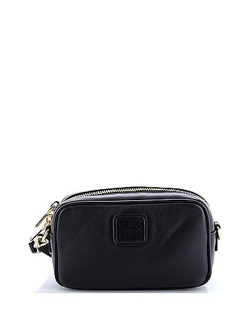 Miu Miu Logo Embossed Camera Bag Leather (view 1)